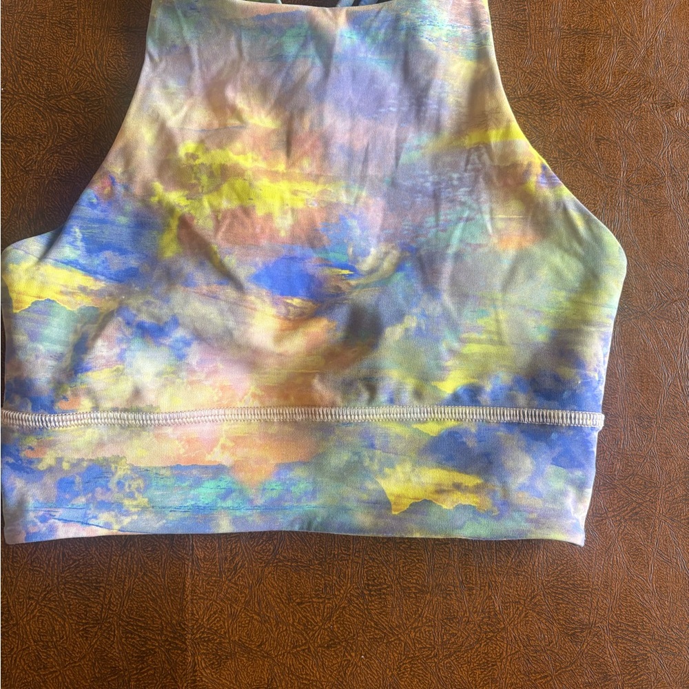 Colorful Tie-Dye Crop Top